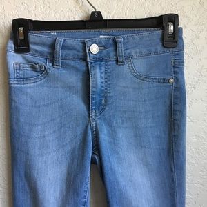 Blue asphalt brand light blue jeggings